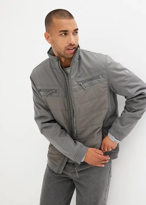 Gewatteerde sofshell bomber, bonprix