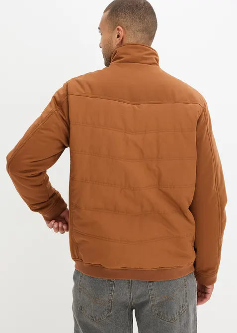 Gewatteerde sofshell bomber, bonprix