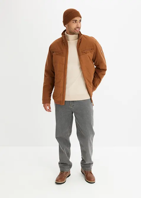 Gewatteerde sofshell bomber, bonprix