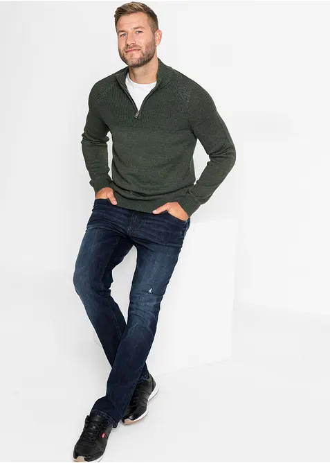 Schipperstrui van zacht katoen, bonprix