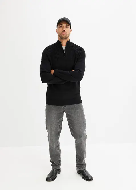 Schipperstrui van zacht katoen, bonprix