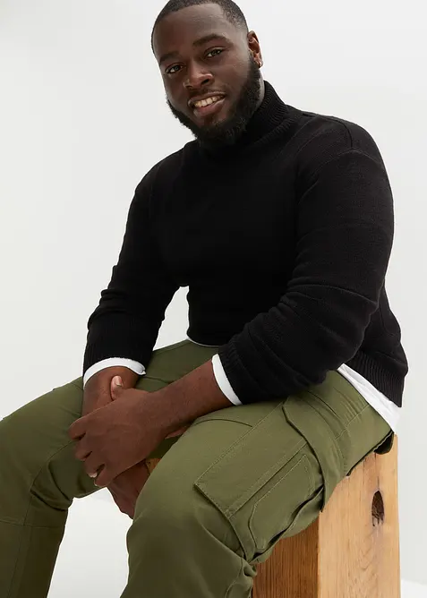 Coltrui met geribde boorden, bonprix