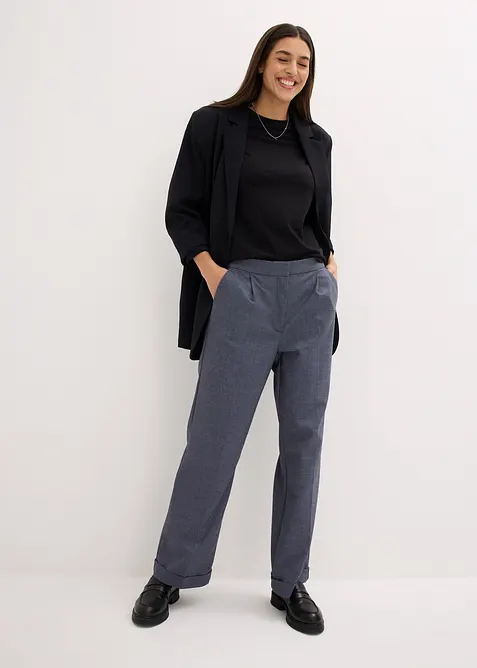 Longsleeve van biologisch katoen (set van 2), bonprix