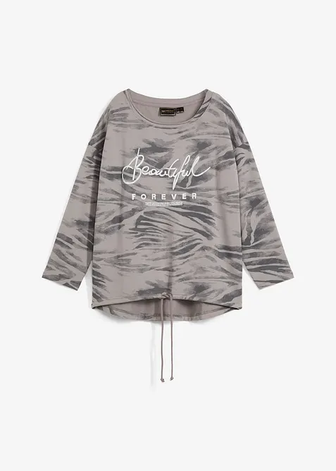 Longsleeve in een katoenmix, bonprix