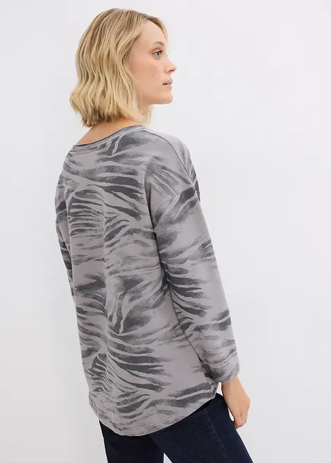 Longsleeve in een katoenmix, bonprix