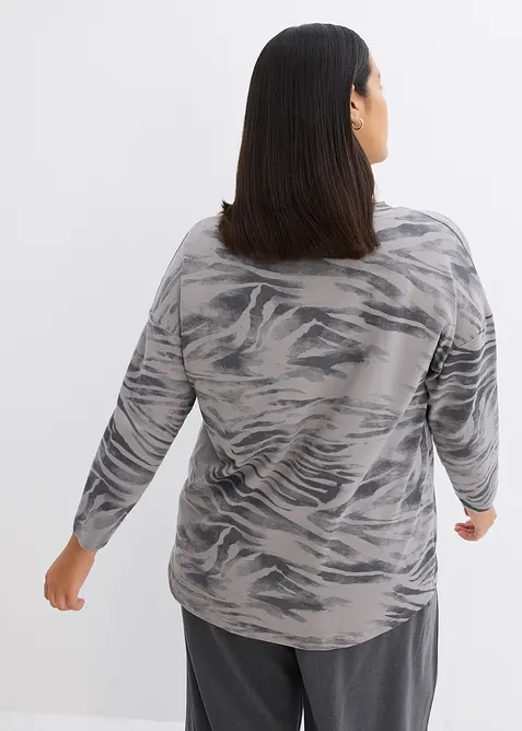 Longsleeve in een katoenmix, bonprix