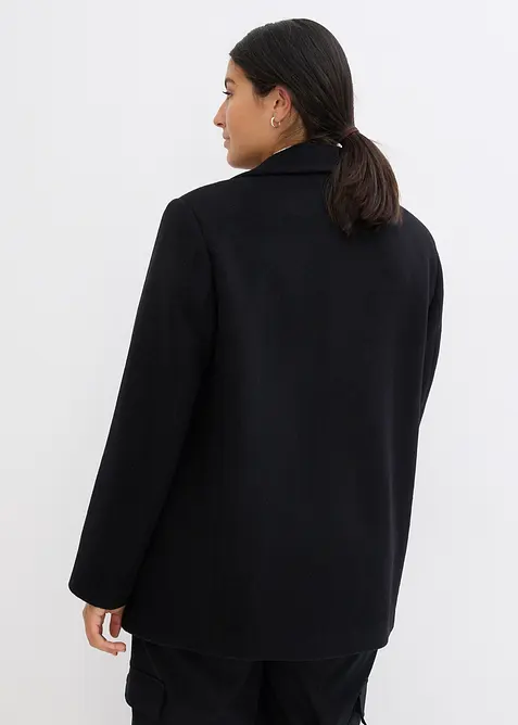 Peacoat in een wolmix, bonprix