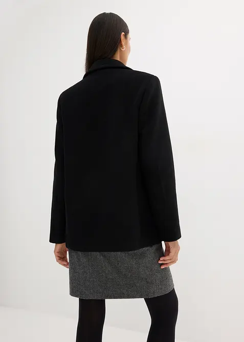 Peacoat in een wolmix, bonprix