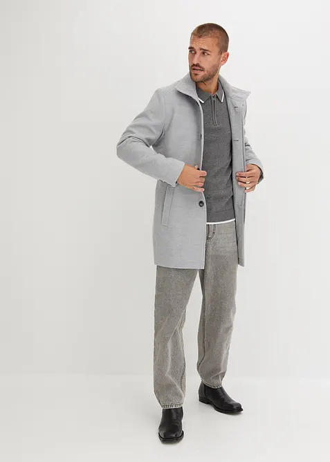 Trui met polokraag en gerecycled materiaal, bonprix