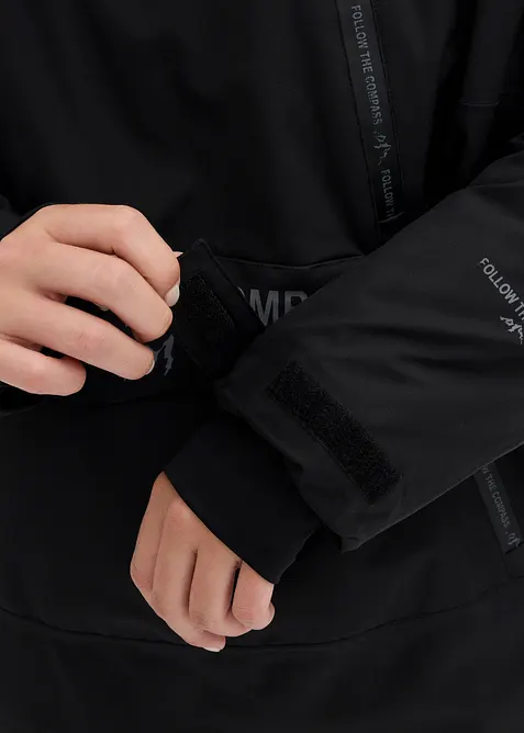 Outdoor jas met fleece voering, waterdicht, bonprix