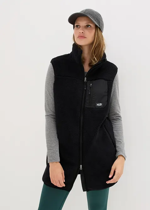 Bodywarmer van teddy fleece, bonprix