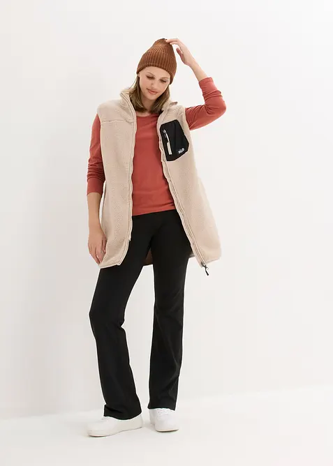 Bodywarmer van teddy fleece, bonprix