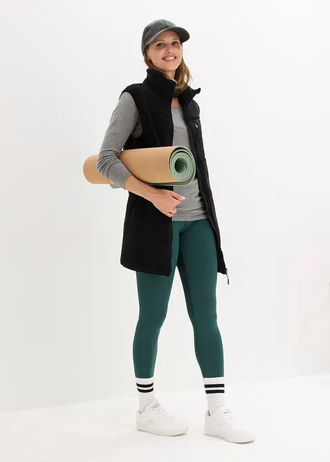 Bodywarmer van teddy fleece, bonprix