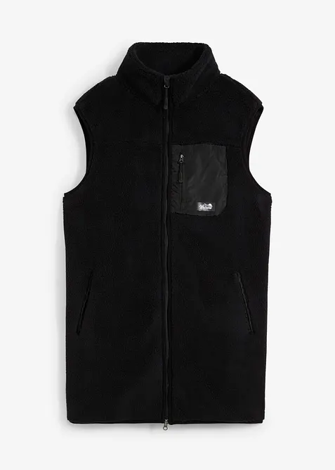 Bodywarmer van teddy fleece, bonprix