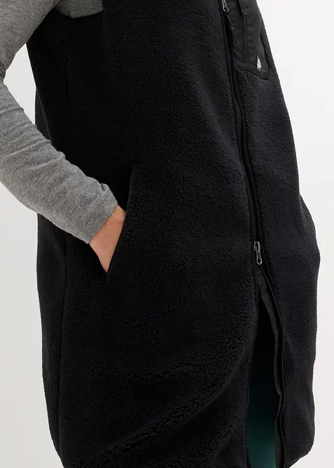 Bodywarmer van teddy fleece, bonprix