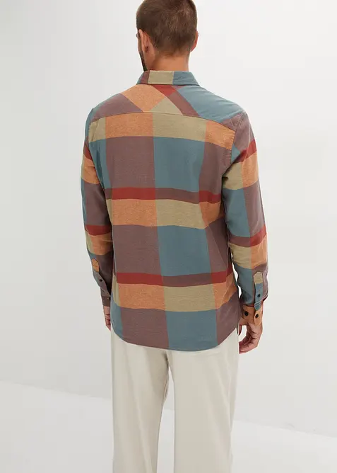 Flanellen overhemd katoen, bonprix