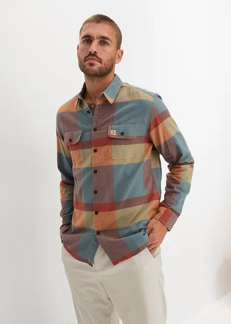 Flanellen overhemd katoen, bonprix