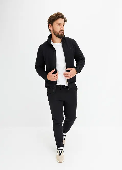 Thermo joggingpak met zachte fleece voering (2-dlg. set), bonprix