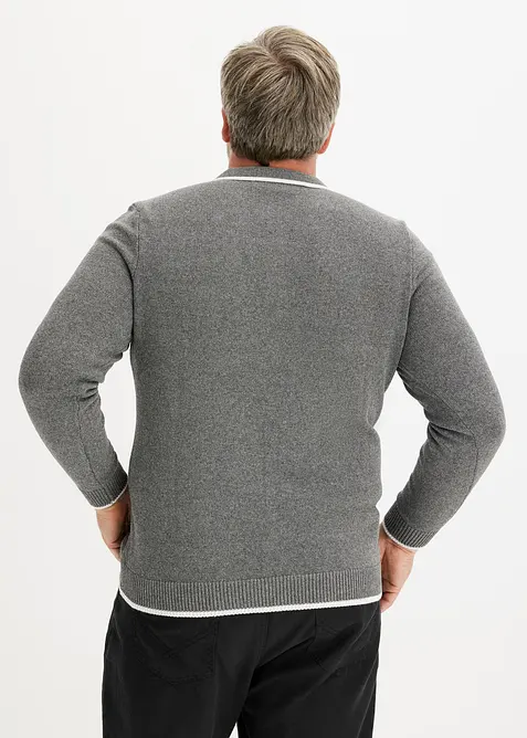 Trui met polokraag en gerecycled materiaal, bonprix