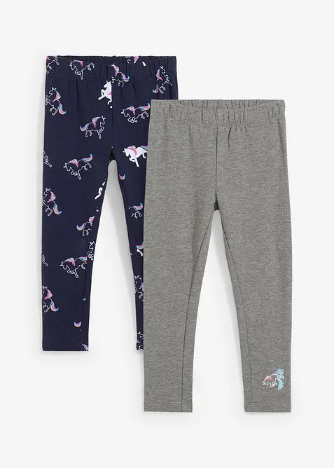 Thermo legging met viscosemix (set van 2), bonprix