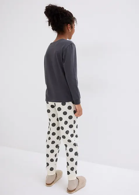 Meisjes pyjama van biologisch katoen (2-dlg. set), bonprix