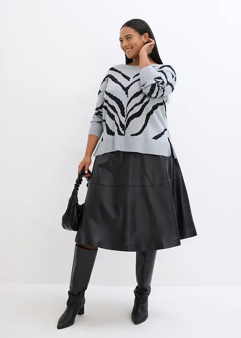 Jacquard trui, bonprix