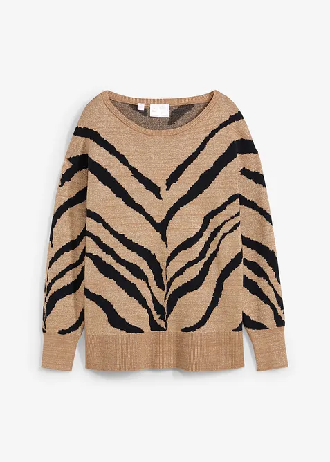 Jacquard trui, bonprix