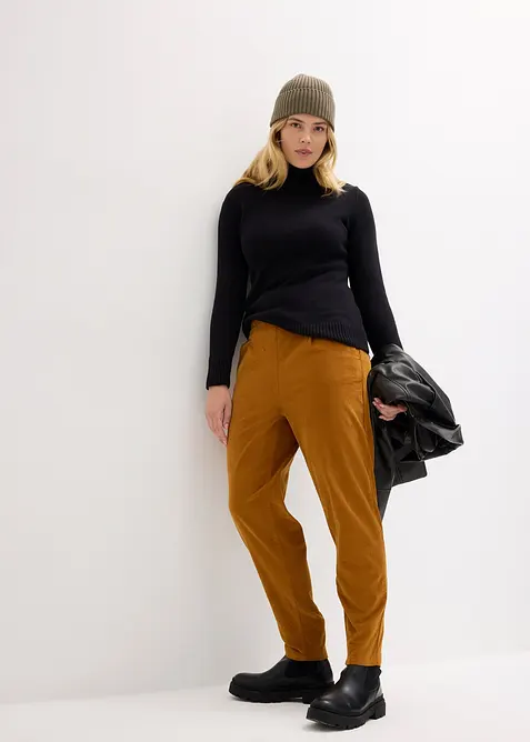 Corduroy broek van biologisch katoen, bonprix