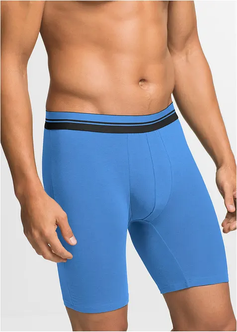Strakke lange boxershorts (set van 2), bonprix