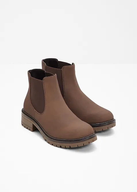 Chelsea boots met geprofileerde zool, bonprix