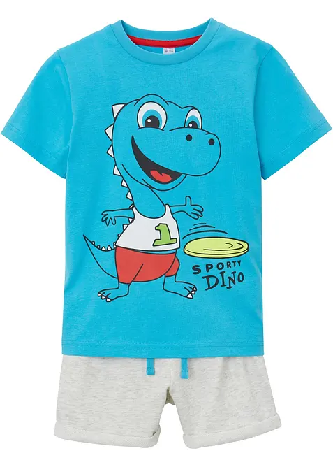 Jongens shirt en short (2-dlg. set), bonprix