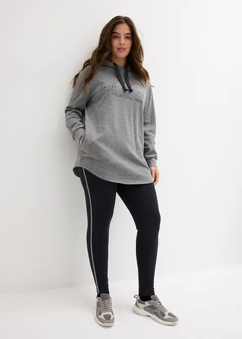 Joggingpak met lange sweater en legging (2-dlg.), bonprix