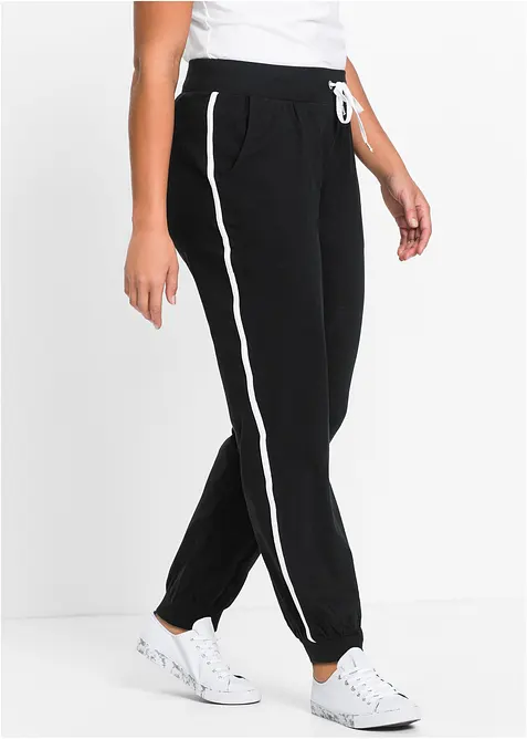 Joggingbroek van katoen, bonprix