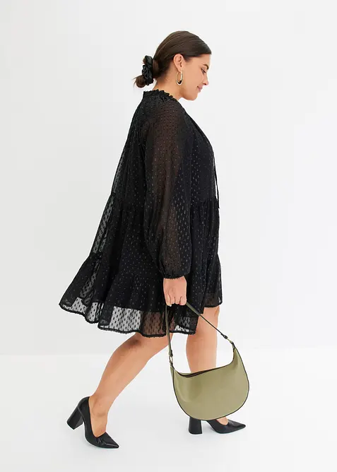 Tuniekjurk met glittereffect, bonprix