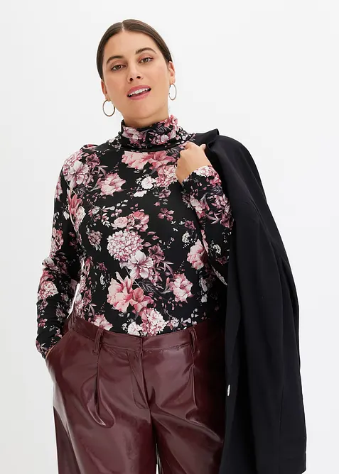 Longsleeve in een zachte viscosemix, bonprix