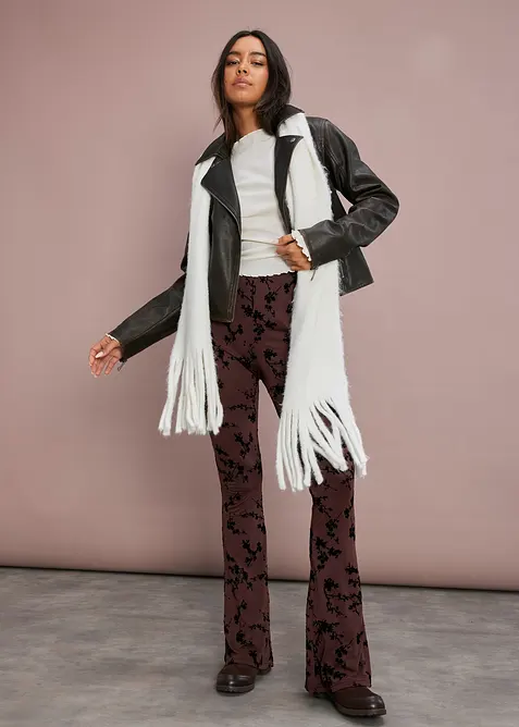 Uitlopende legging van zachte viscose, bonprix