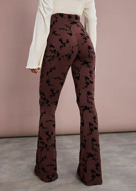 Uitlopende legging van zachte viscose, bonprix