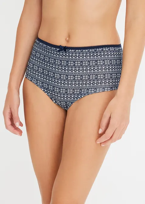 Maxi hipster met biologisch katoen (set van 4), bonprix