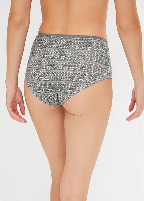 Maxi hipster met biologisch katoen (set van 4), bonprix