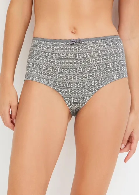 Maxi hipster met biologisch katoen (set van 4), bonprix