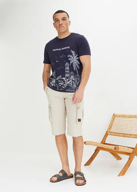 T-shirt van puur katoen, bonprix