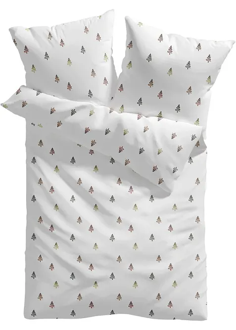 Dekbedovertrek met dennenbomen, bonprix