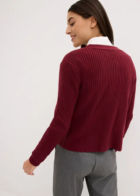 Geribt vest, bonprix