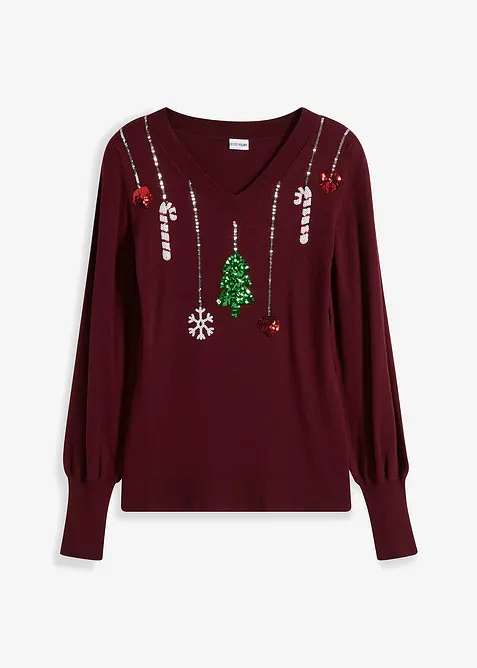 Fijn gebreide trui, bonprix