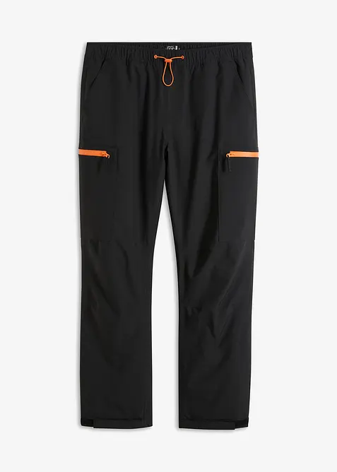 Waterdichte outdoor cargo broek met warme voering, relaxed fit, bonprix