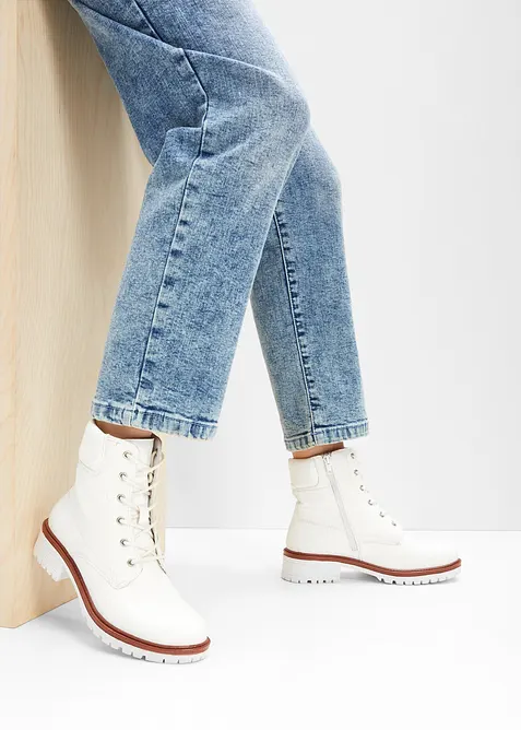 Gevoerde veterboots, bonprix