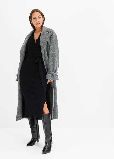 Gebreide jurk van soepele viscose, bonprix