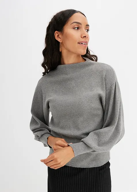 Oversized trui in een viscosemix, bonprix