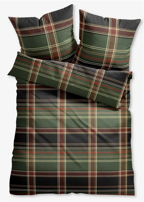 Dekbedovertrek met ruiten, bonprix