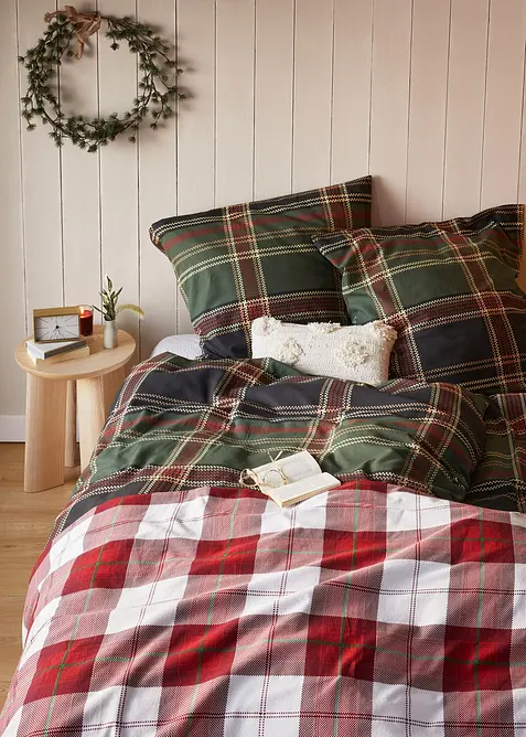 Dekbedovertrek met ruiten, bonprix